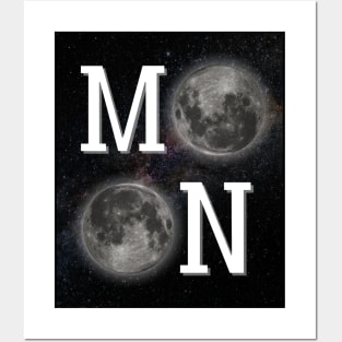 Aesthetic Full Moon Posters and Art